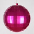 thumbnail image 1 of Vickerman M133909 10'' Cerise Candy Mirror Ball 1/Bag, 1 of 1