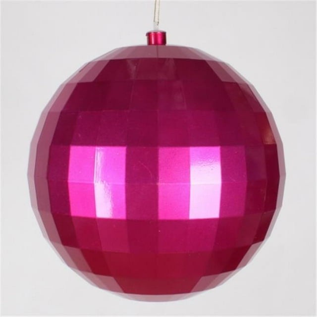 Vickerman M133909 10'' Cerise Candy Mirror Ball 1/Bag
