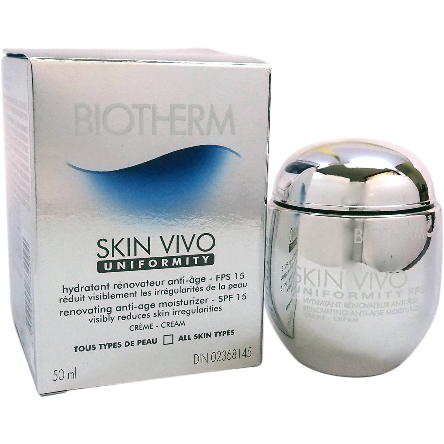 Skin Vivo Anti-Age SPF15- All Skin Tipes by for Unisex - 1.69 oz Cream - Walmart.com