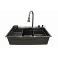 thumbnail image 1 of Kit Completo Fregadero Moderna Acero Inox 80x46x21 Negro, 1 of 3