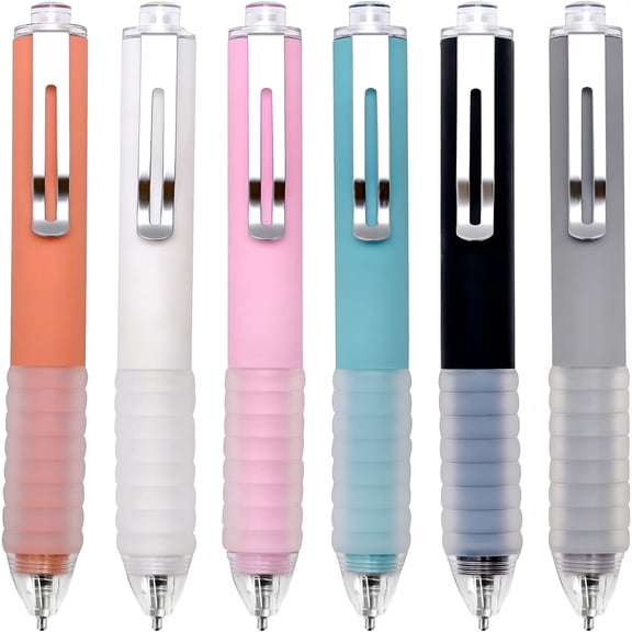 CCOCC Ballpoint Pens Black Retractable Ink Writing Pen Office Ball Point Pen for Journaling