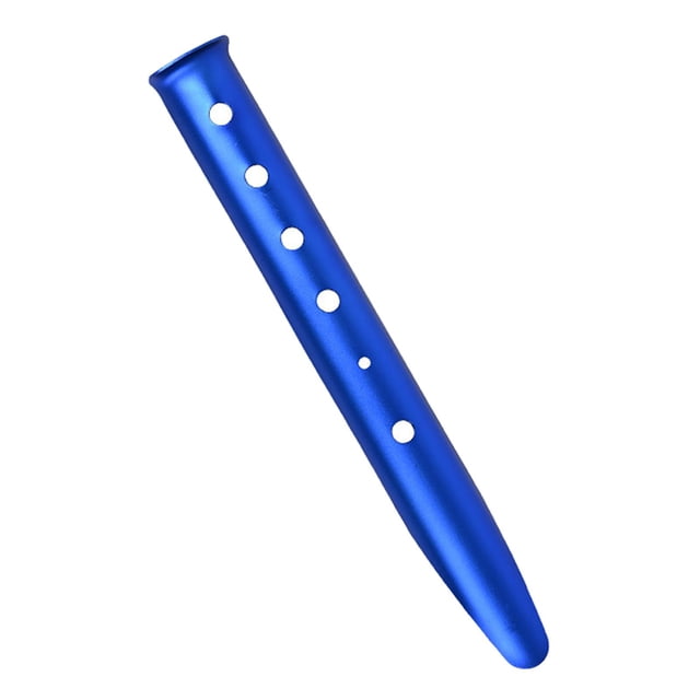 Estacas para carpas Clavos para carpas de camping Clavos para tierra Estacas ligeras para mochileros Azul