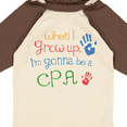 thumbnail image 4 of Inktastic Future Cpa Accountant Boys or Girls Long Sleeve Baby Bodysuit, 4 of 5