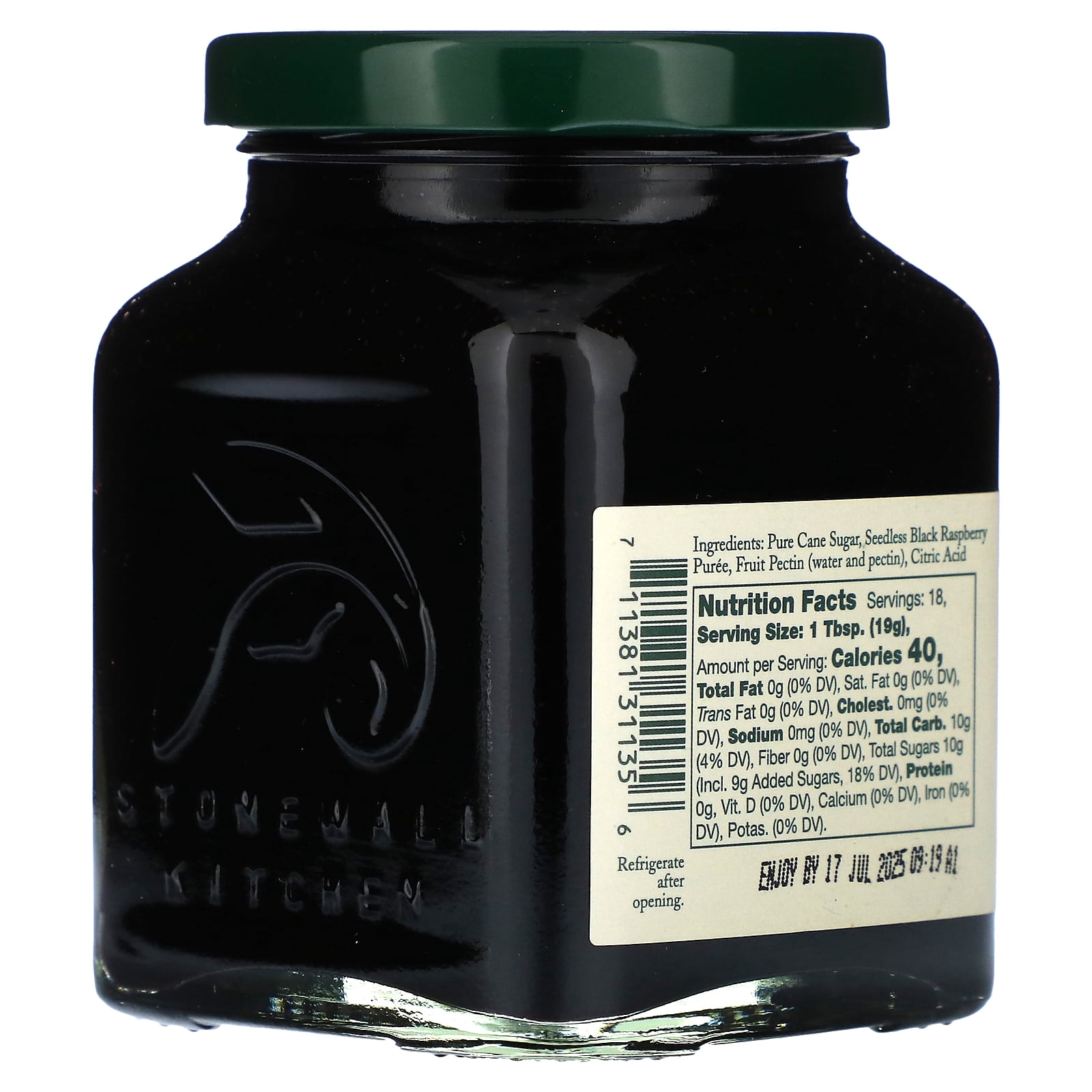 Stonewall Kitchen Black Raspberry Jam 12.25 oz