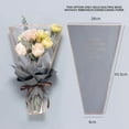 thumbnail image 1 of Pntutb Sac à Fleurs Anglais Tanabata Saint-Valentin Pochette à Fleurs Sac Bouquet Sac à Roses, 1 of 2
