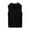 Black, variant on Loyisvidion Men Sleeveless Solid Hooded Waistcoat Slim Jacket Blouse Tops Shirt Navy 2Xl