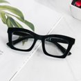 thumbnail image 4 of REAVEE 3 Pack Black Oversized Square Reading Glasses Oprah Style for Women, Blue Light Blocking Large Frame Computer Readers Spring Hinge, 4 of 4