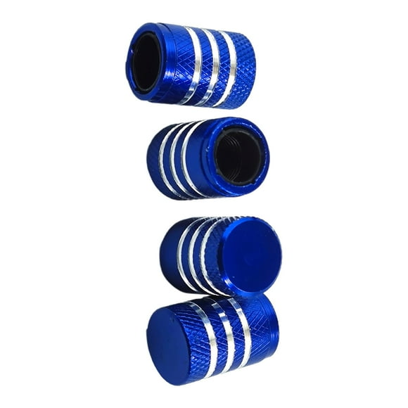 4x Tire Valve Stem Caps Replaces Airtight Durable Attachment Resistant Accessory