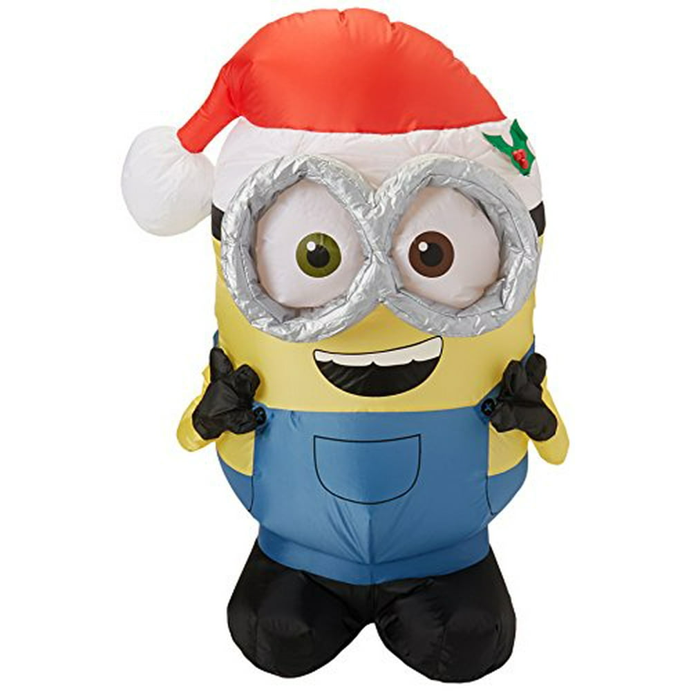 Gemmy Christmas Inflatable Minion Bob, 3.5 Feet