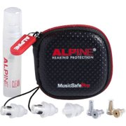 Alpine MusicSafe Pro Earplugs for Concert, Clear, 1 Pair