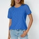 thumbnail image 5 of Pantalones Cortos para las Mujeres Impresión Sexy Cómodo Bolsillo de Manga Corta, Botón Top Blusa Camiseta, 5 of 8