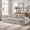 Camel, variant on 100'' Large Armless Boucle 3-Seater Sofa, Camel Minimalist Cloud Curved Floor Couch, Deep Seat Compressed Sofa with 3 Throw Pillows, No Assembly Needed for Living Room