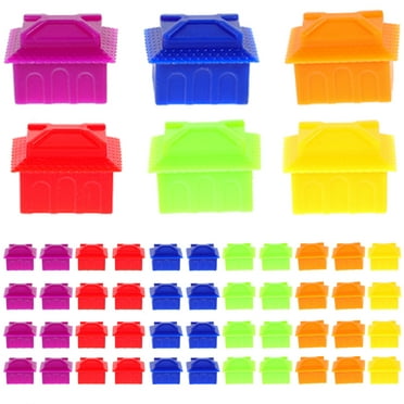 60 Pcs Victory Game House Board Replacement Small Prop Games