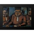 thumbnail image 2 of Vintage Apple Collection 14x11 Black Modern Framed Museum Art Print Titled - Georges Rouault - The Three Judges, 2 of 5
