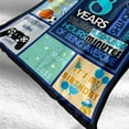 thumbnail image 3 of 8 Year Old Boys Gifts Ideas - Blue Birthday Throw Blanket for Boys 8th Birthday Gifts for Boys Kids Blankets for Boys Birthday Gifts for Boys Toddler Blanket Flannel Blanket for Kids, 40" x 50", 3 of 6