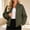 Army Green, variant on ZunFeo Womens Bomber Jacket Oversized Nylon Cropped Lightweight Windbreaker with Pockets Black,Size XL