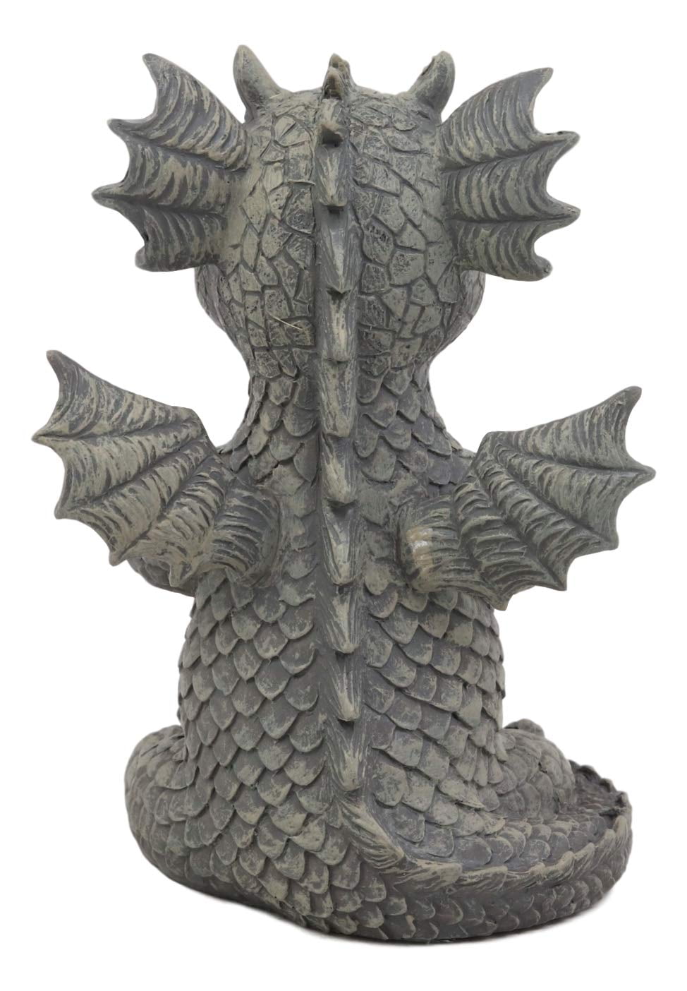 Ebros Gift Mini Zen Meditating Yoga Namaste Dragon Statue in Faux Stone Resin Finish 5" Tall Decor Figurine Zen Dragons and Dungeons As Fairy Garden Accessory Decorative Collectible Sculpture