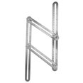 thumbnail image 4 of Regla de medición multiángulo de cuatro lados, regla de escala de plantilla multiángulo plegable de cuatro lados de acero inoxidable Reglas de cuatro lados Rendimiento de primera categoría, 4 of 12