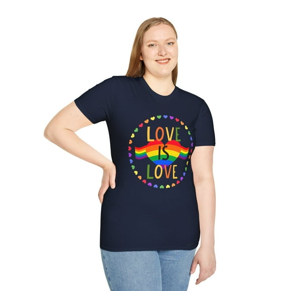 LOVE IS LOVE - Unisex Softstyle T-Shirt