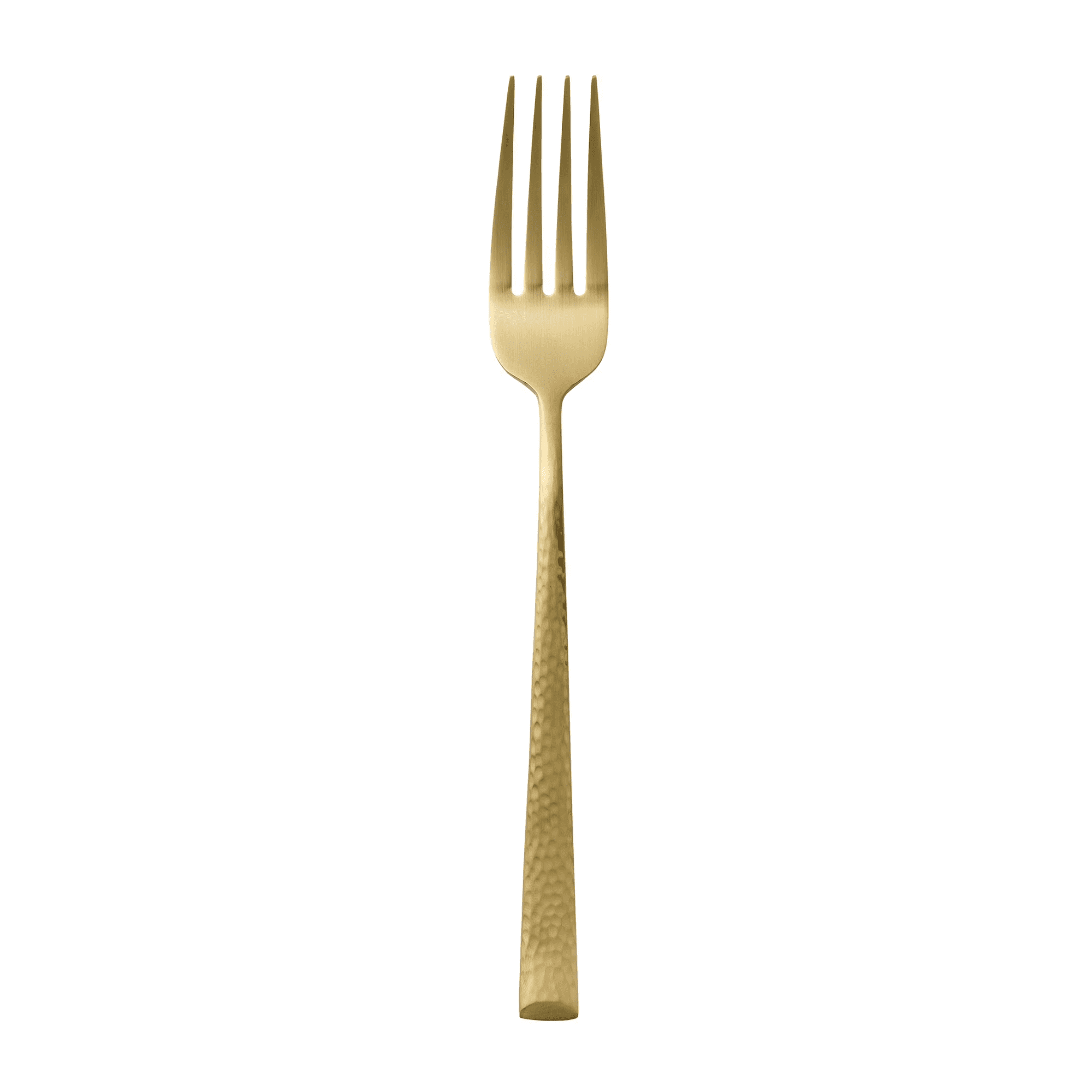 Better Homes & Gardens Arlo Flatware Set, Gold Hammered, 20 Pieces