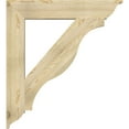 thumbnail image 3 of Ekena Millwork 6"W x 38"D x 42"H Funston Traditional Rough Sawn Bracket, Douglas Fir, 3 of 4