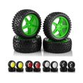 thumbnail image 2 of 4 piezas de llantas de 87 mm para 144001 144010 124007 124017 TT02B 1/10 1/12 1/14 RC Car Off Road, 3 rojas, 2 of 5