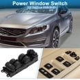 thumbnail image 2 of Interruptor de ventana eléctrica Unique Bargains No.31334345 Interruptor de control de ventana para Volvo S60 V60 XC60 Negro, 2 of 7