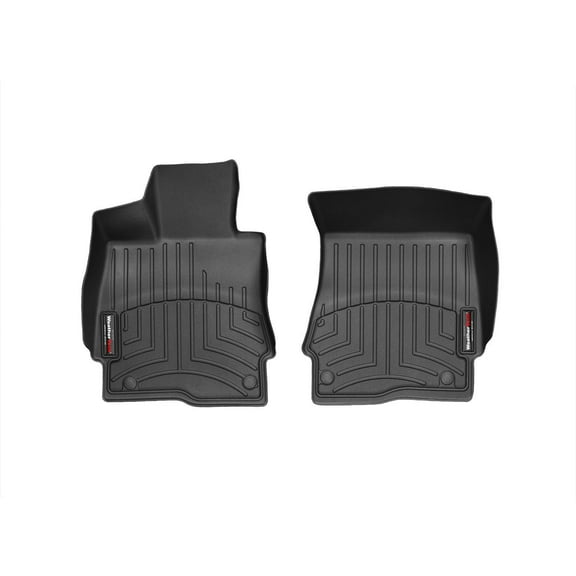 WeatherTech Custom Fit FloorLiners compatible with Mercedes CL 63 AMG, CL-Class, S 65 AMG, CL 65 AMG, S-Class, S 63 AMG - 1st Row (Driver & Passenger), Black