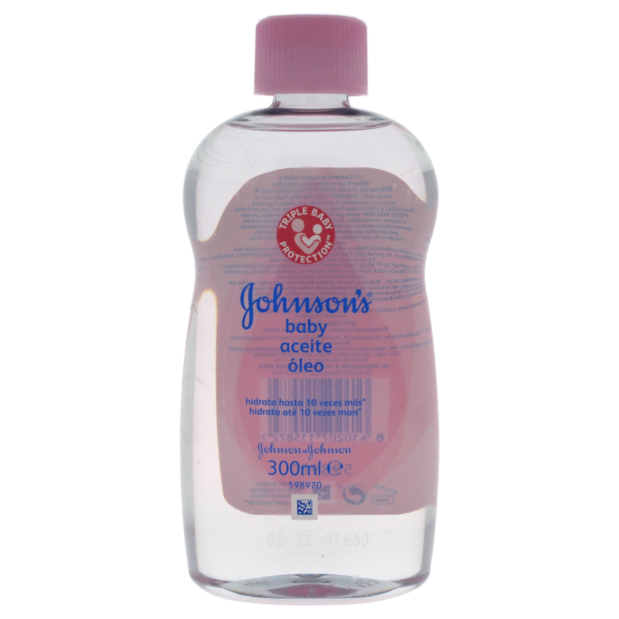Johnsons Baby Oil Johnson & Johnson 10.1 oz Oil For Kids - Walmart.com