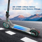 Adults Electric Scooter 8.5inch Tire 19 Mph Max Speed, 21 Miles Range, E-Scooter with 350W Motor, Folding Escooter with Dual Braking System and App Control