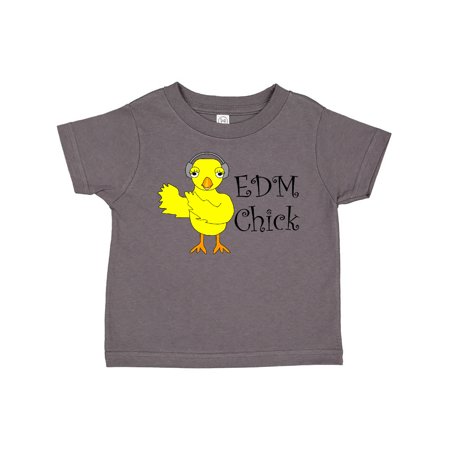 

Inktastic EDM Chick Text Gift Toddler Toddler Girl T-Shirt