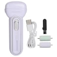 thumbnail image 2 of Electric Foot Callus Remover Exfoliating Rechargeable Electronic Professional Pedicure Tool for Home Purple, 2 of 5