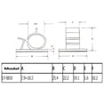 thumbnail image 3 of Adhesive Cord Management Cable Clips Black Wire Holder Organizer Clamp, 3 of 7