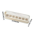 thumbnail image 4 of Boreal Craft Silicone Food Grade Push Type Ice Tray Household Ice Storage Ice With Lid Homemade Ice Cubes Tray, 4 of 6