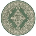 thumbnail image 5 of SAFAVIEH Courtyard Sandra Medallion Indoor/Outdoor Area Rug, Dark Green/Beige, 6'7" x 9'6", 5 of 9