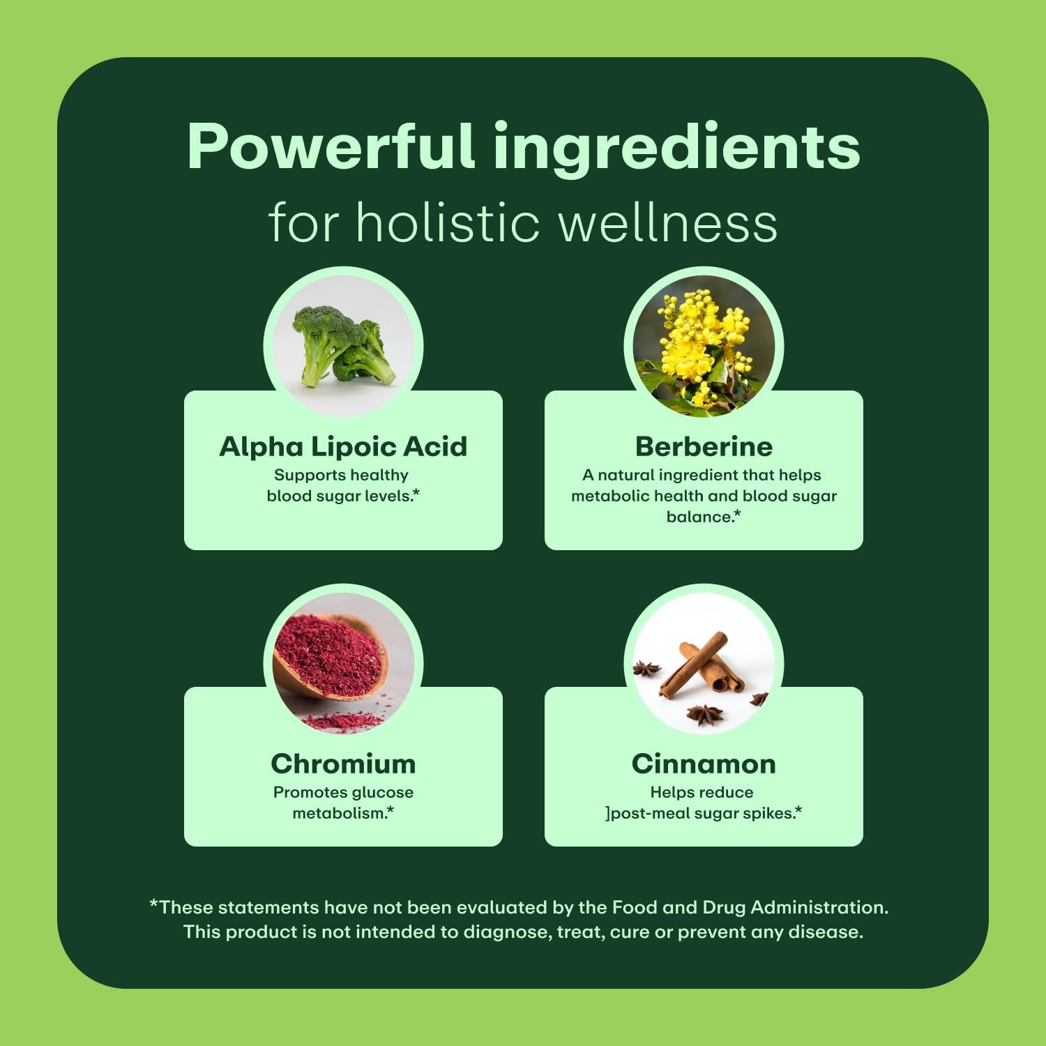 WellWithAll Glucose Metabolism & Wellness Supplement with Berberine | Supports Energy Balance & Healthy Weight | Natural Metabolic Health Formula – 60 Tablets