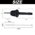 thumbnail image 2 of 12 Pack Liquor Bottle Pourers, Bottle Pourers for Alcohol with Cleaning Brush, Stainless Steel Liquor Pourers with Rubber Dust Caps, Liquor Pour Spouts Copper - Style:Style 4, 2 of 7