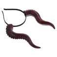 thumbnail image 2 of FELTECHELECTR Diadema de cuernos de demonio: Diadema diabólica con cuernos desmontables - Accesorio para disfraz de Halloween, cosplay, mascaradas y celebraciones festivas., 2 of 5