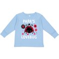 thumbnail image 3 of Inktastic Valentine's Day Papa's Lovebug Boys or Girls Long Sleeve Toddler T-Shirt, 3 of 5