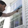 thumbnail image 3 of Unger Window Squeegee & Microfiber Scrubber - Rubber Blade - 14 in, 3 of 7
