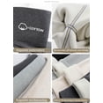 thumbnail image 5 of Women's Leggings with Fleece Thermal Cotton Skinny Pants Winter Stretch Black Grey Tights Thick Warm Velvet Leggings for Women, 5 of 5