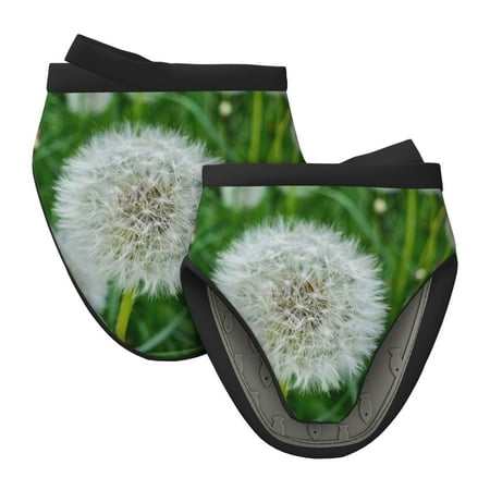 

Lukts Dandelion Flower In The Meadow for Silicone Oven Mitts Heat Resistant Silicone Potholders Mini Oven Mitts Oven Glove Kitchen Mittens Pinch Mitts Cooking Mitts
