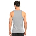 thumbnail image 2 of ToBeInStyle Men's Scoop Neck Heavy Fabric Tank Top - H Grey - Medium, 2 of 4