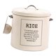thumbnail image 4 of Caja metálica para almacenar arroz, contenedor de hierro para arroz, contenedor sellado para alimentos, contenedor redondo para arroz Estilo B, 4 of 9