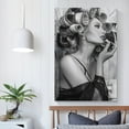 thumbnail image 5 of Vintage Hair Salon Vintage Hairstyle Curly Hair Beauty Curler Poster Art Poster Canvas Painting Decor Wall Print Photo Gifts Home Modern Decorative Posters 16x24inch(40x60cm), 5 of 6