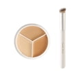 thumbnail image 2 of Fiudx Corrector Tricolor, Cobertura Impecable con Brocha, Fórmula Ligera para Todo Tipo de Piel, Larga Duración, Antimanchas, Corrector de Ojeras, Esencial para El Maquillaje Diario, 4,5 G Cada Uno, 2 of 2