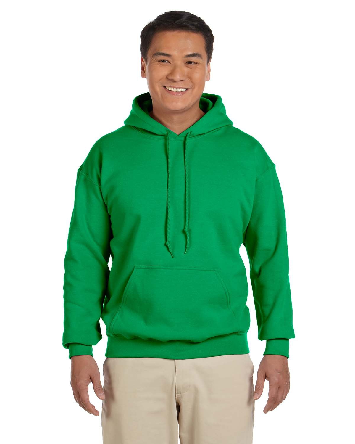 gildan green hoodie