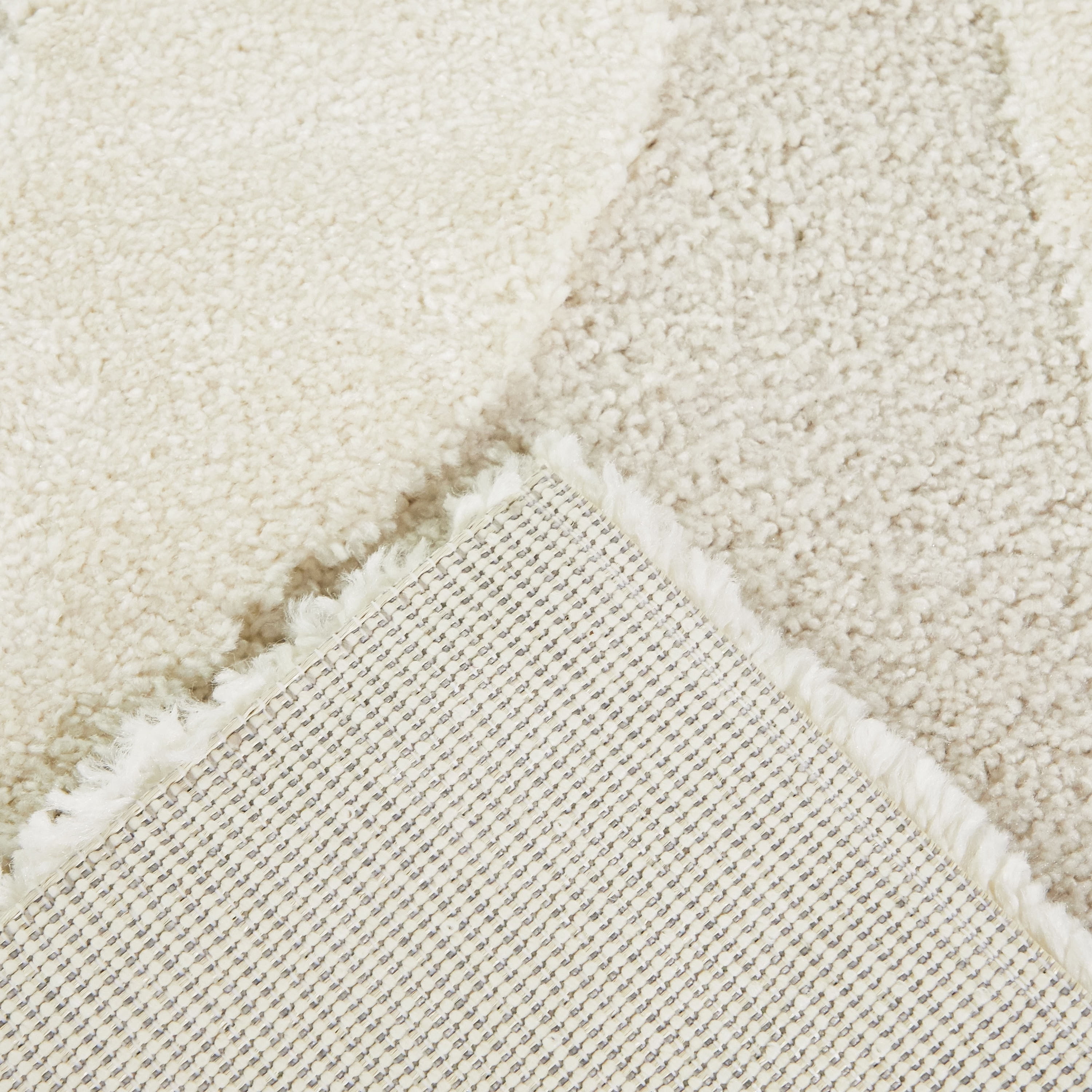 Balta Gabriel Contempary Floral Print Area Rug 7'10" x 10' - Cream