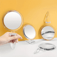 thumbnail image 6 of B Beauty Planet 4 Inch 20X Magnifying Mirror, Two Sided Mirror, 20X/1X Magnification, Folding Makeup Mirror With Handheld/Stand, 6 of 6