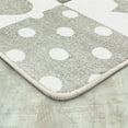 thumbnail image 3 of Patchwork Girl 3'10" x 5'4" area rug in color Linen, 3 of 5